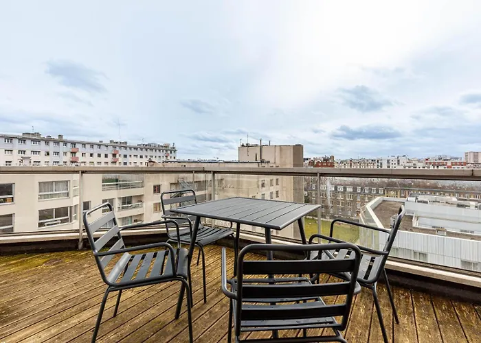 Guestready - Charming Family Duplex With A Terrace דירה *